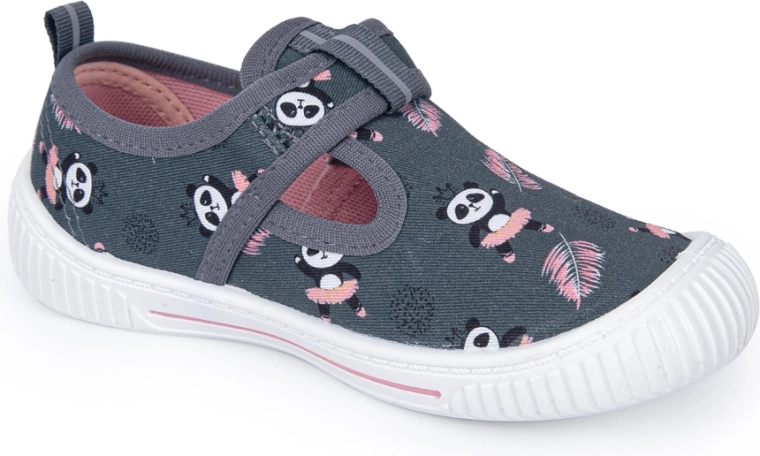 Bequemes, atmungsaktives Obermaterial mit Panda-Motiv