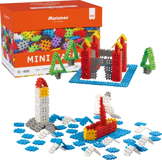 Konstruktionsset Mini Waffle 400 Stk Marioinex