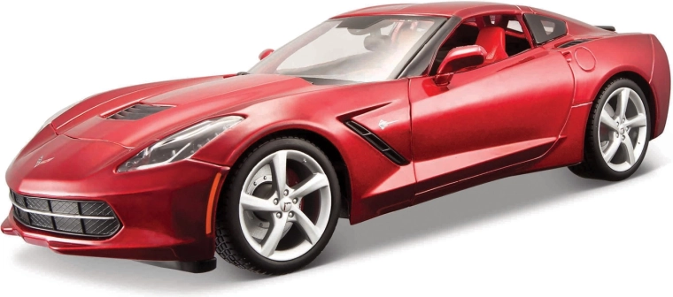 Maisto 2014 Corvette Stingray Metallmodell rot 1:18