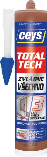 Universalkleber und Dichtstoff 290 ml braun CEYS TOTAL TECH