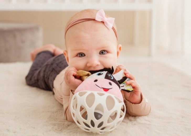 Weiche Kuh für Babys