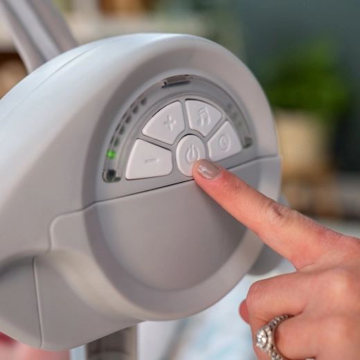 Leises Schaukeln mit 6 Geschwindigkeiten