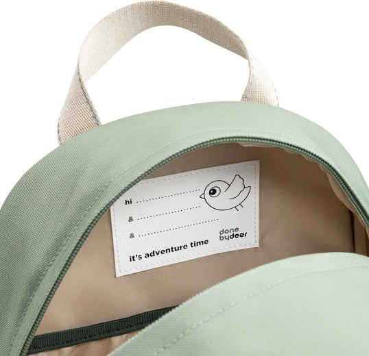 Done by Deer Kinder-Rucksack Junior Tiny trails grün 13 l