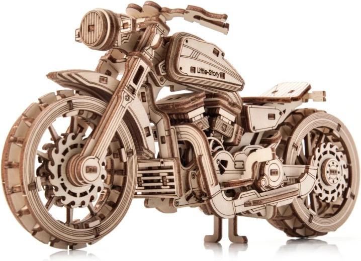 Little Story 3D-Holzpuzzle Motorrad Speedtail