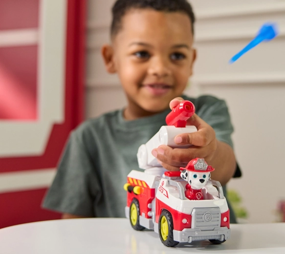 Marshall-Figur und sanfte Fahrt