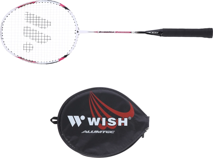 Badmintonschläger Wish Steeltec 9 rot