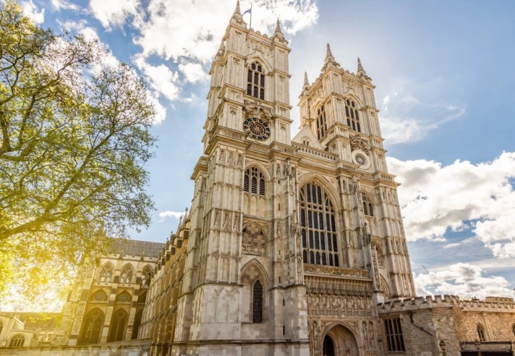 Puzzle Westminster Abbey im Frühling 1000 Teile