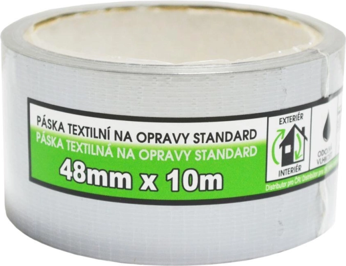 Universelles Klebeband 48 mm × 10 m, silber