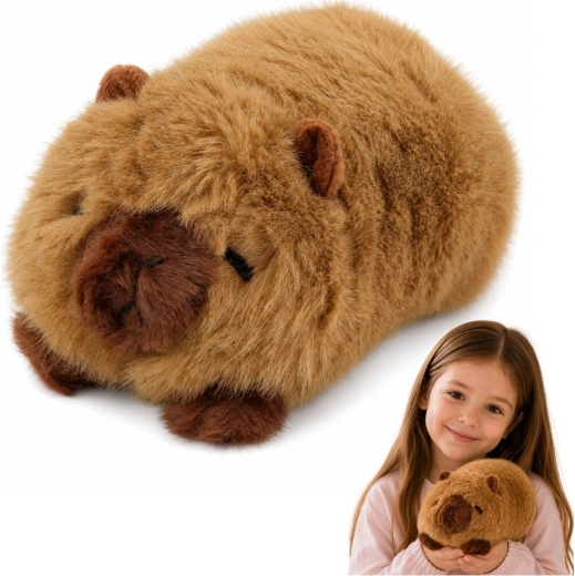 Plüsch-Capybara braun 16 cm - 1 Stück