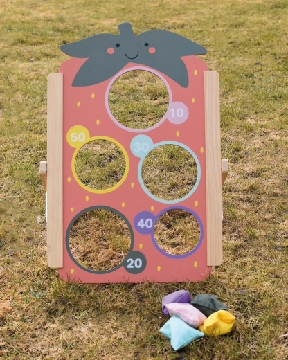 Spiel für drinnen und draußen, in wenigen Augenblicken bereit