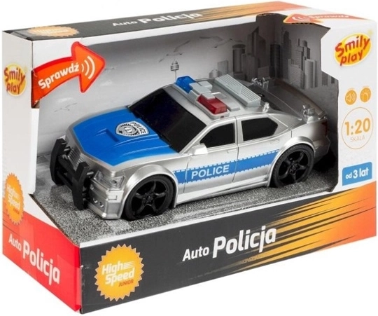 Polizeiauto SmilyPlay Junior im Maßstab 1:20
