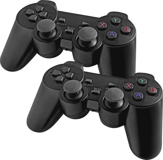 2 kabellose Controller zum Spielen zu zweit