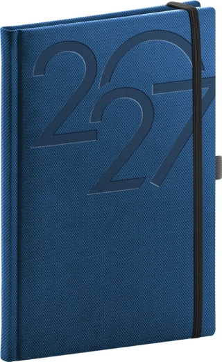 Notique Wochenkalender Ajax 2027, blau, 15 × 21 cm
