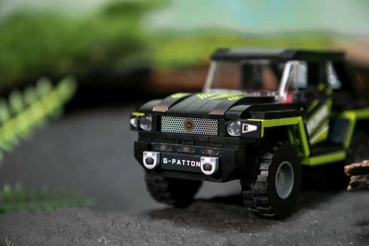 Realistischer Offroad-Look und funktionsfähige Räder
