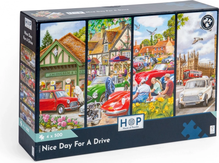 Puzzle Schöner Tag für einen Ausflug 500 Teile