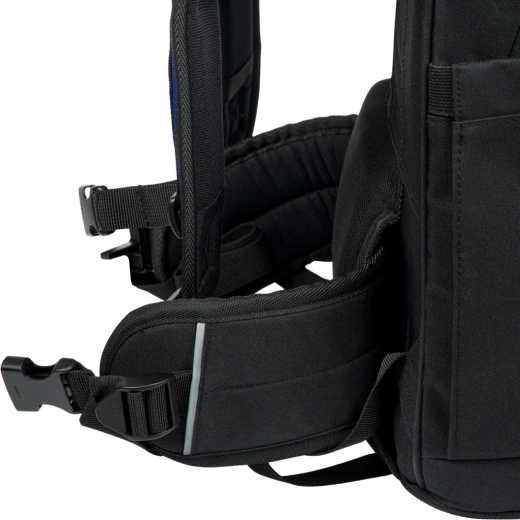 Stabilität und Komfort mit abnehmbarem Hüftgurt