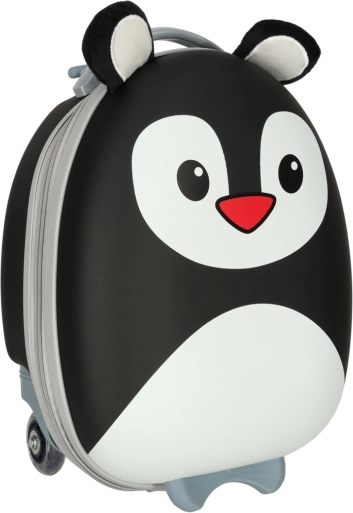 Kinderreisekoffer mit Rollen – Handgepäck – Pinguin