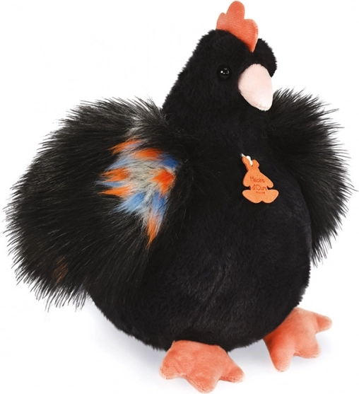 Histoire d’Ours Plüsch-Henne schwarz 28 cm