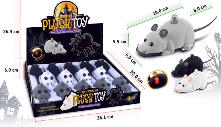 Fahrende Maus 10 cm – interaktives Spielzeug