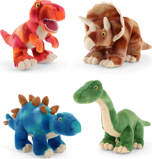 Keeleco Plüsch-Dinosaurier 38 cm, verschiedene Arten – 1 Stück