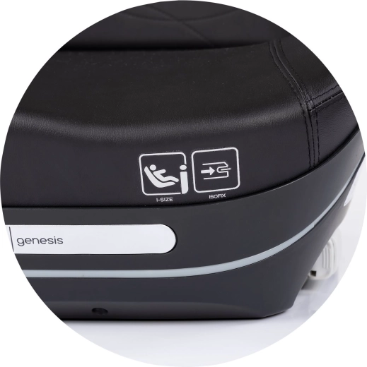 Sichere ISOFIX-Befestigung mit klarer Anzeige