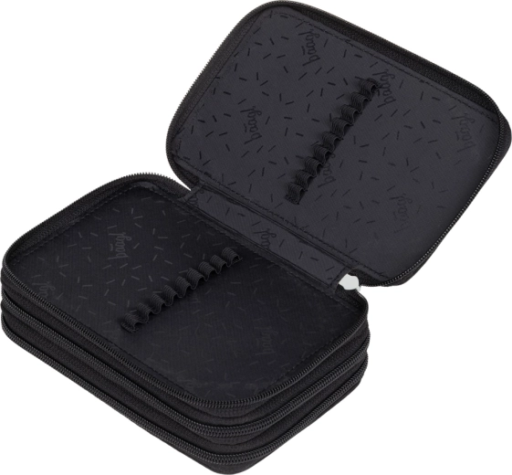 Stabile Gummischlaufen auch für dicke Buntstifte und Marker