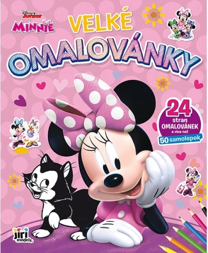 Großes Minnie-Malbuch