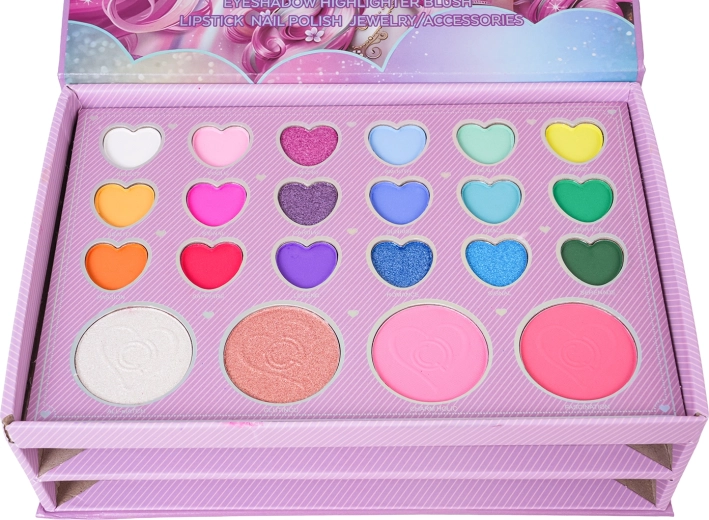 Bunte Lidschattenpalette