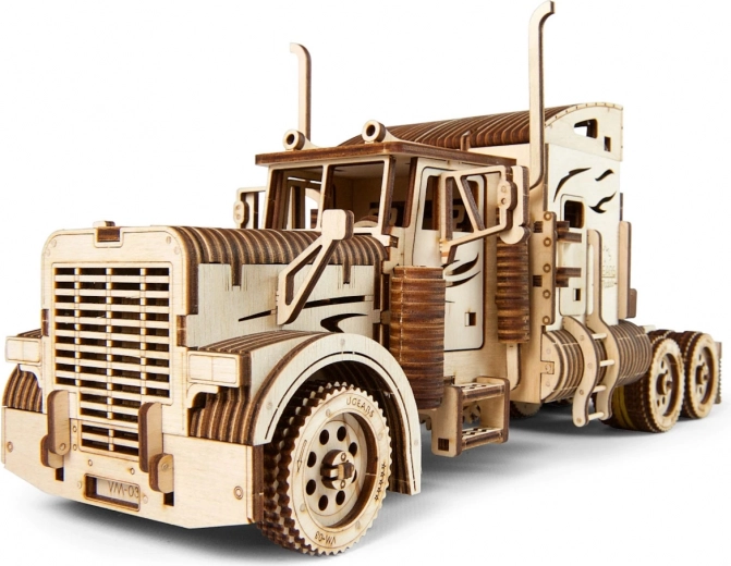 mechanischer Holzbausatz Sattelschlepper UGEARS Heavy Boy VM-03