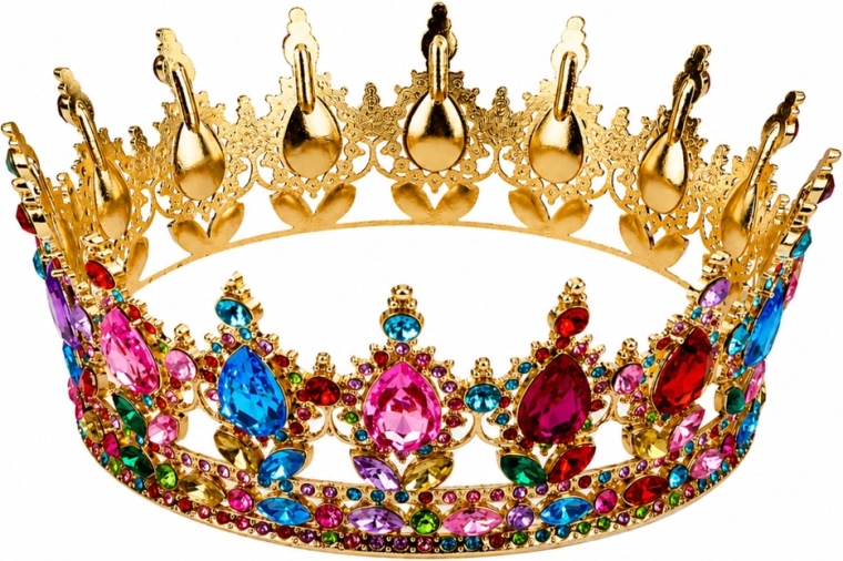 Elegante Metallausführung in Gold
