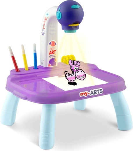 Helle LED-Projektion und einfaches Nachzeichnen