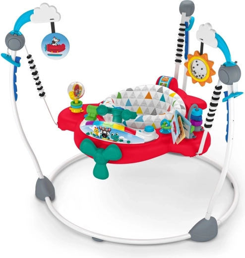 Baby Einstein Hüpfer und Aktivitätscenter 2-in-1 Ocean Explorers Airplane Adventure