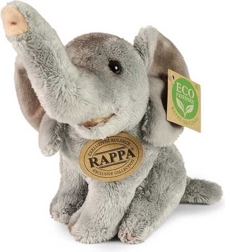 Rappa Plüschelefant sitzend 15 cm Eco-Friendly