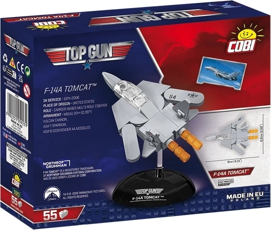 Cobi Top Gun F-14A Tomcat Flugzeug-Bausatz 1:300