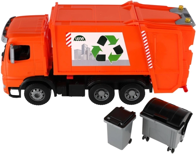 Zwei Mülltonnen für noch besseres Spiel