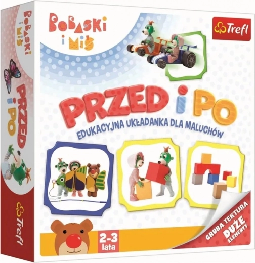 Vorher und Nachher – Lernpuzzle BOBASKI I MIŚ
