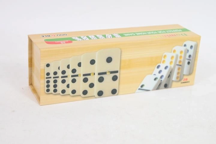 Domino – klassisches Gesellschaftsspiel (28 Steine)