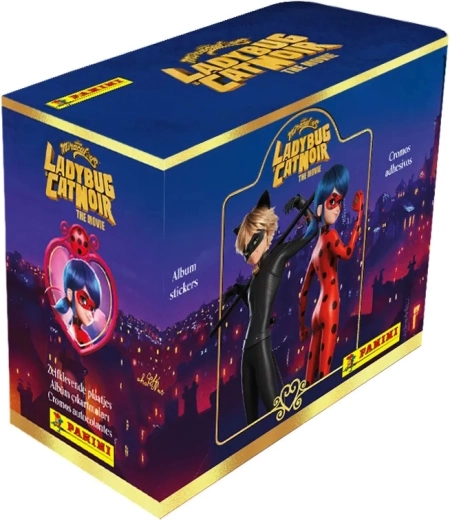 Panini Miraculous Ladybug & Cat Noir: Film – Sammelsticker-Kollektion – Box mit 24 Tütchen