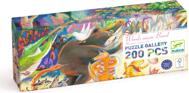 Djeco Puzzle Waldkapelle 200 Teile