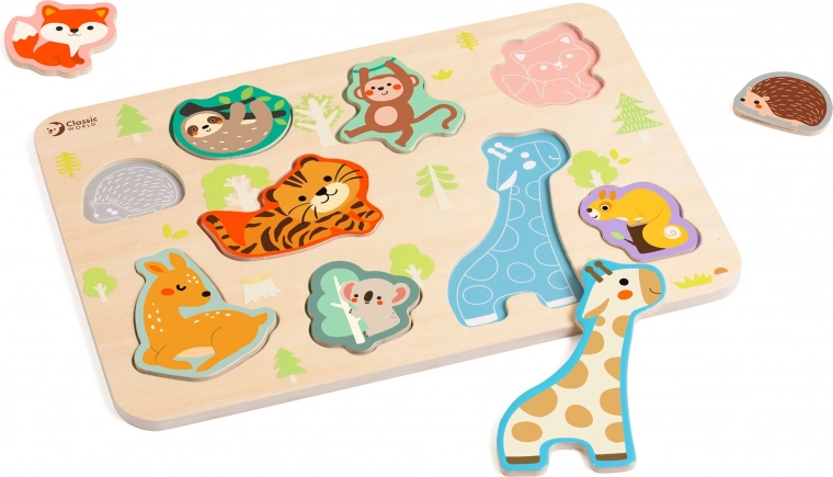 Holzpuzzle Tiere CLASSIC WORLD