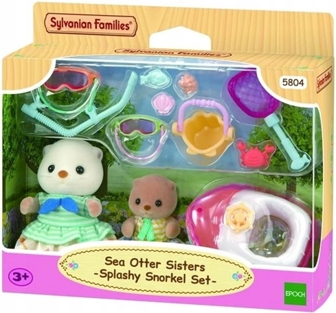 Sylvanian Families Seeotter-Schwestern im Urlaub