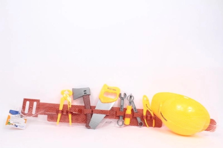 Kinder-Werkzeugset mit Gürtel und Helm