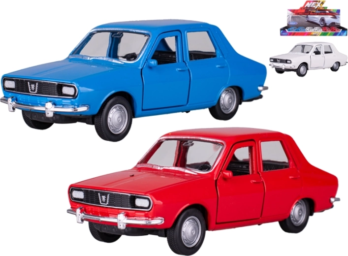 Metallmodell Dacia 1300 mit Rückziehmotor von Welly