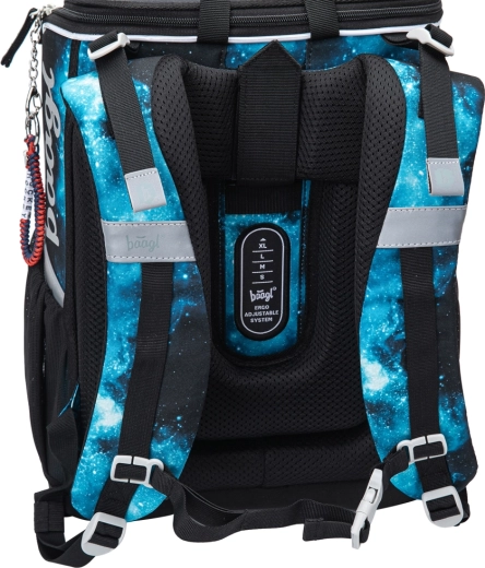 Ergonomische Schultasche, die mit dem Kind mitwächst