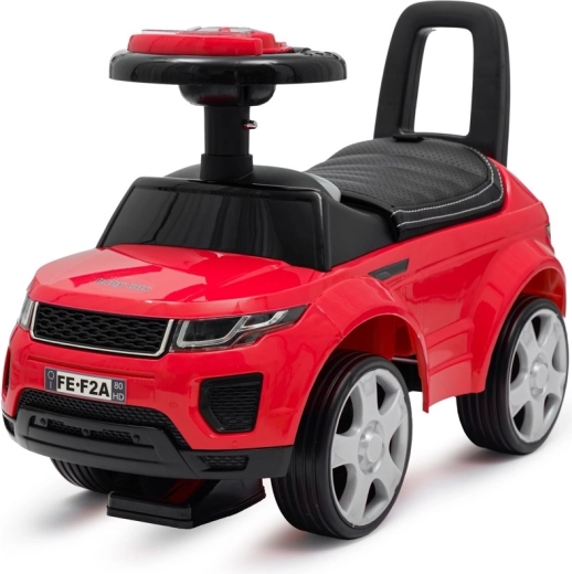 Laufrad für Kinder BABY MIX Prime SUV rot mit Kunstledersattel