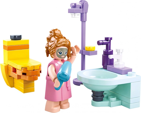 Sluban Girls Dream Badezimmer Bausteinset
