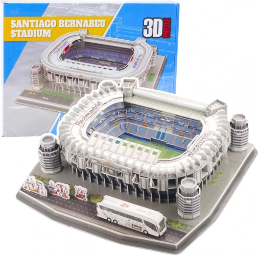 Puzzle 3D Stadion Santiago Bernabeu Real Madrid 101 Teile
