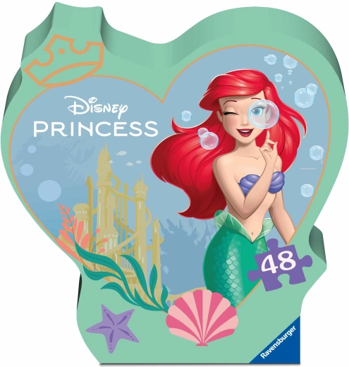 Ravensburger Puzzle Ariel in geformter Geschenkverpackung, 48 Teile
