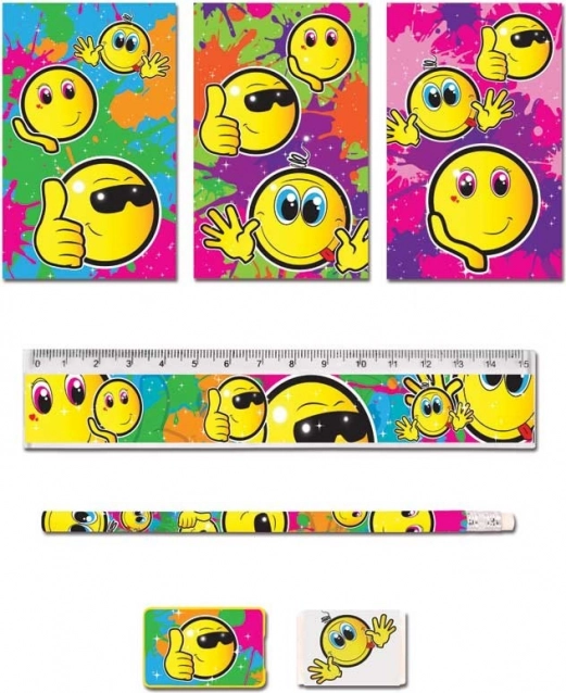 Schreibset Smilies