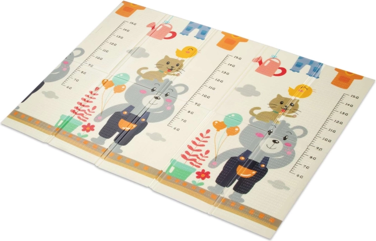 Beidseitige Grafik mit Höhenmessskala